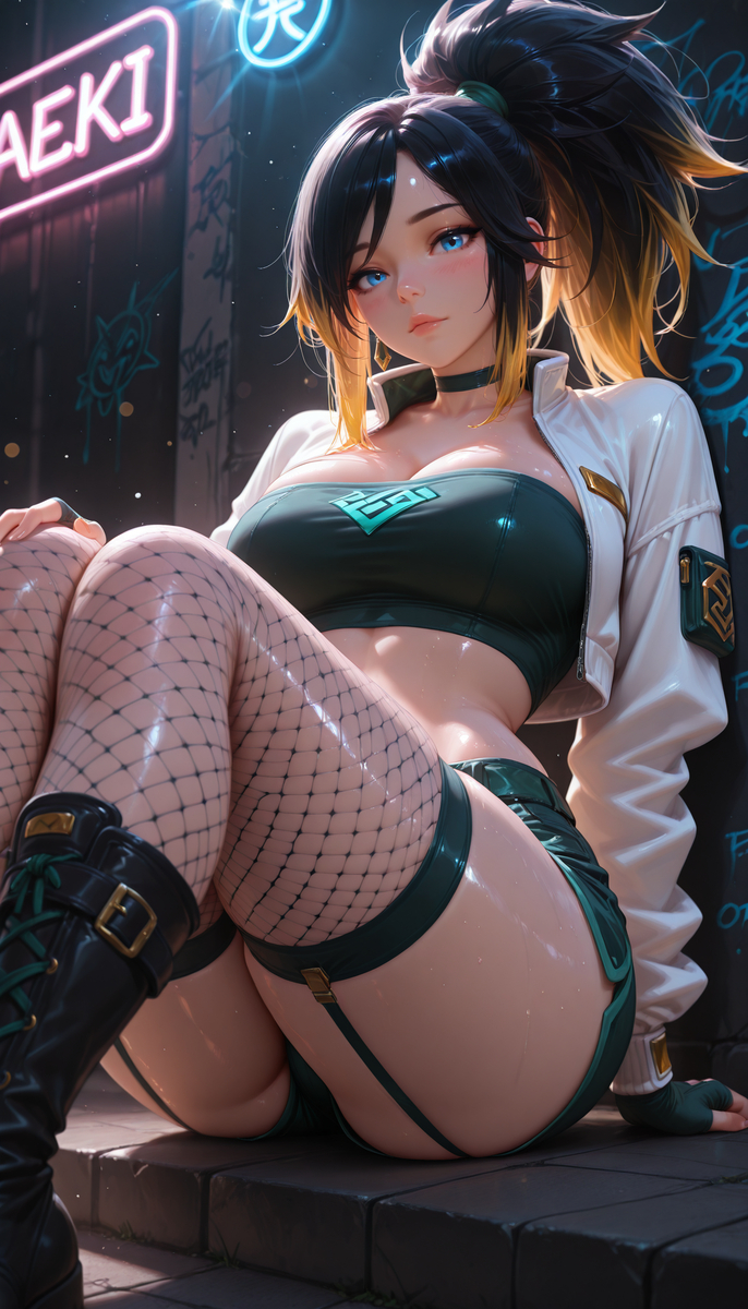 Akali😍 | League of Legends-pixiv插画-作品交流服务