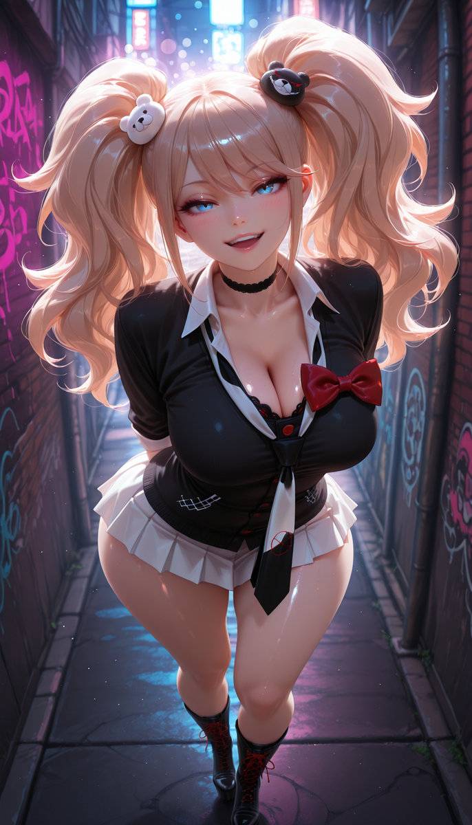 图片[2]-Junko Enoshima😍 | Danganronpa-pixiv插画-作品交流服务