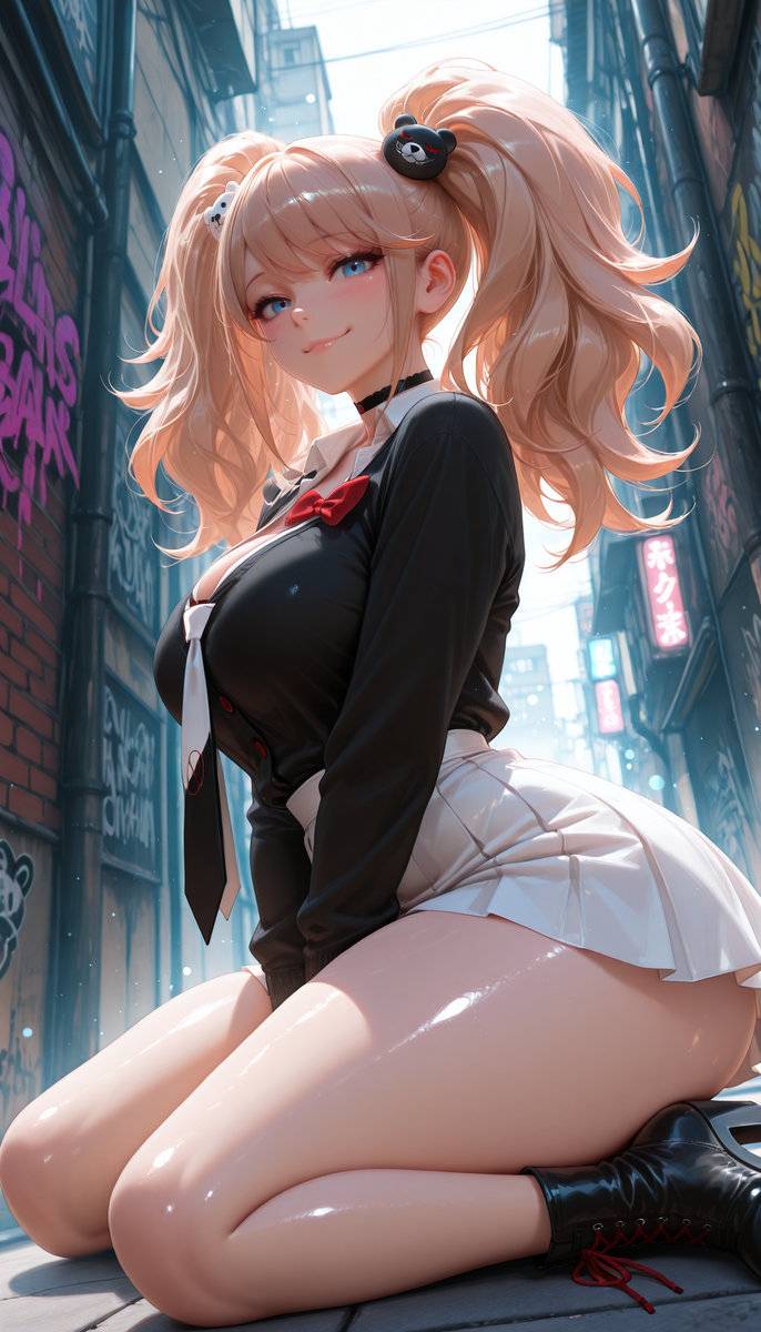 图片[3]-Junko Enoshima😍 | Danganronpa-pixiv插画-作品交流服务