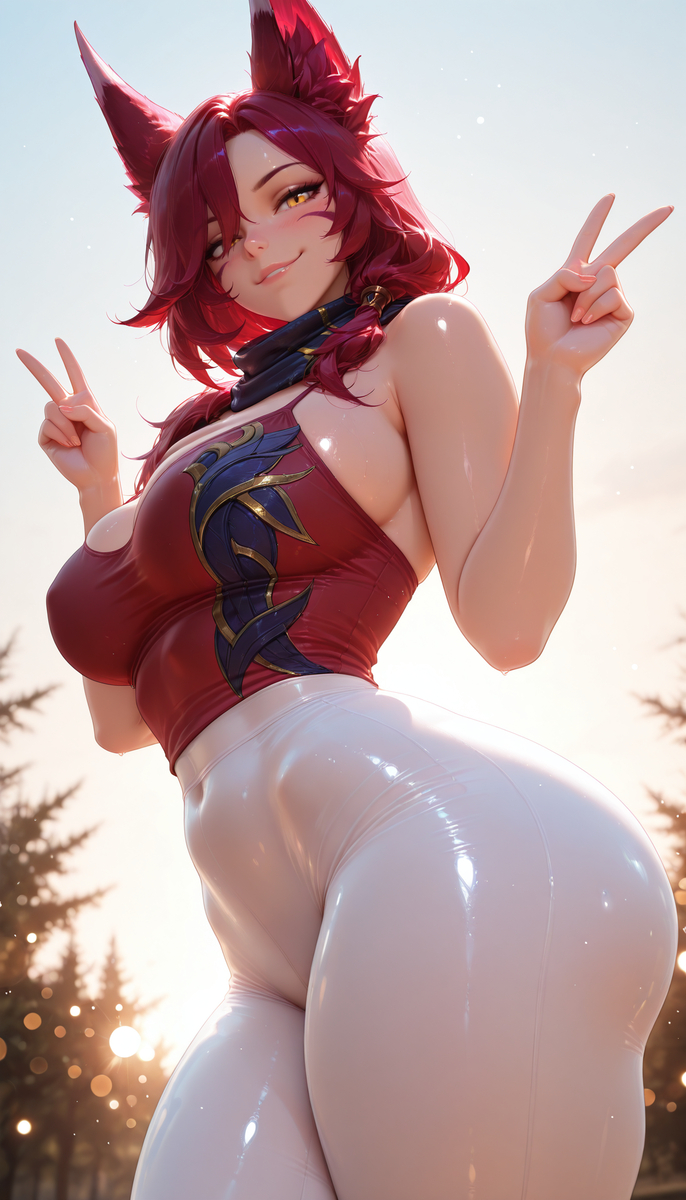 Xayah😍-pixiv插画-作品交流服务