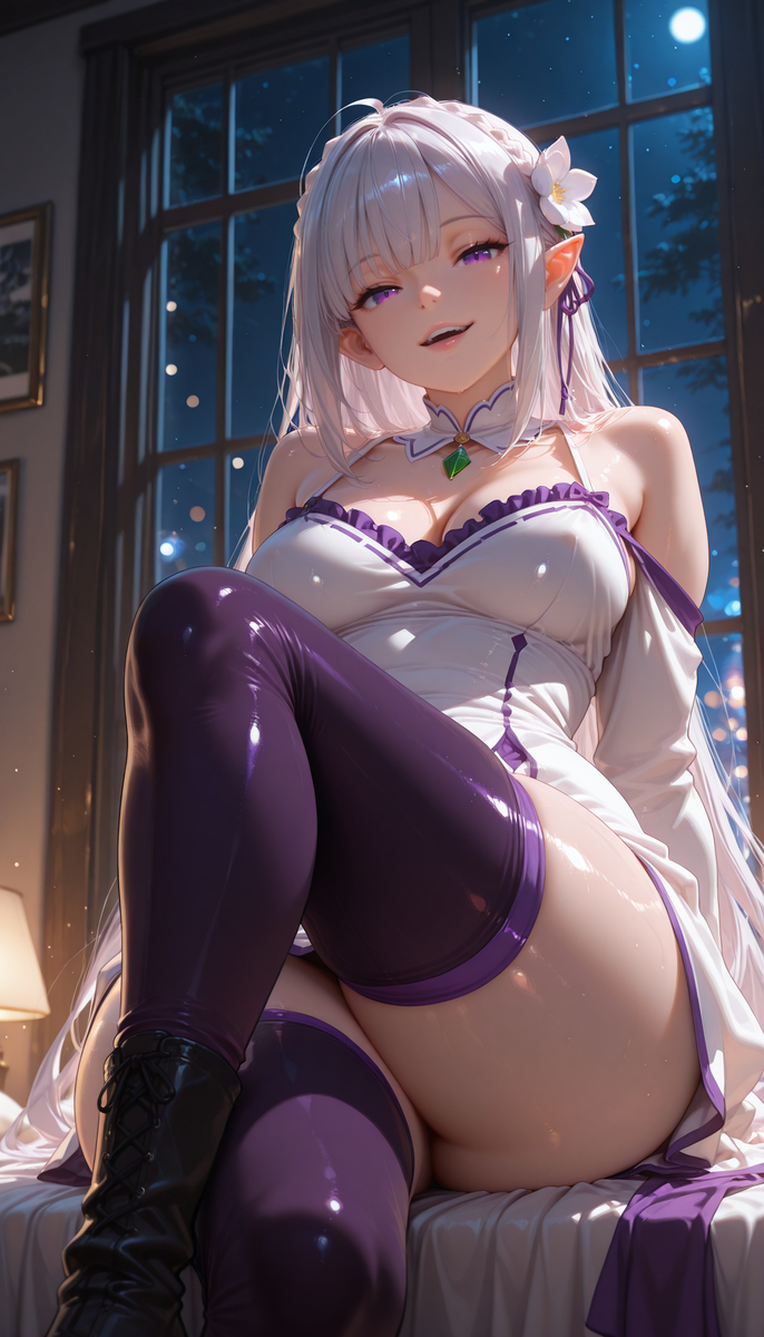 Emilia | Re:Zero😍-pixiv插画-作品交流服务