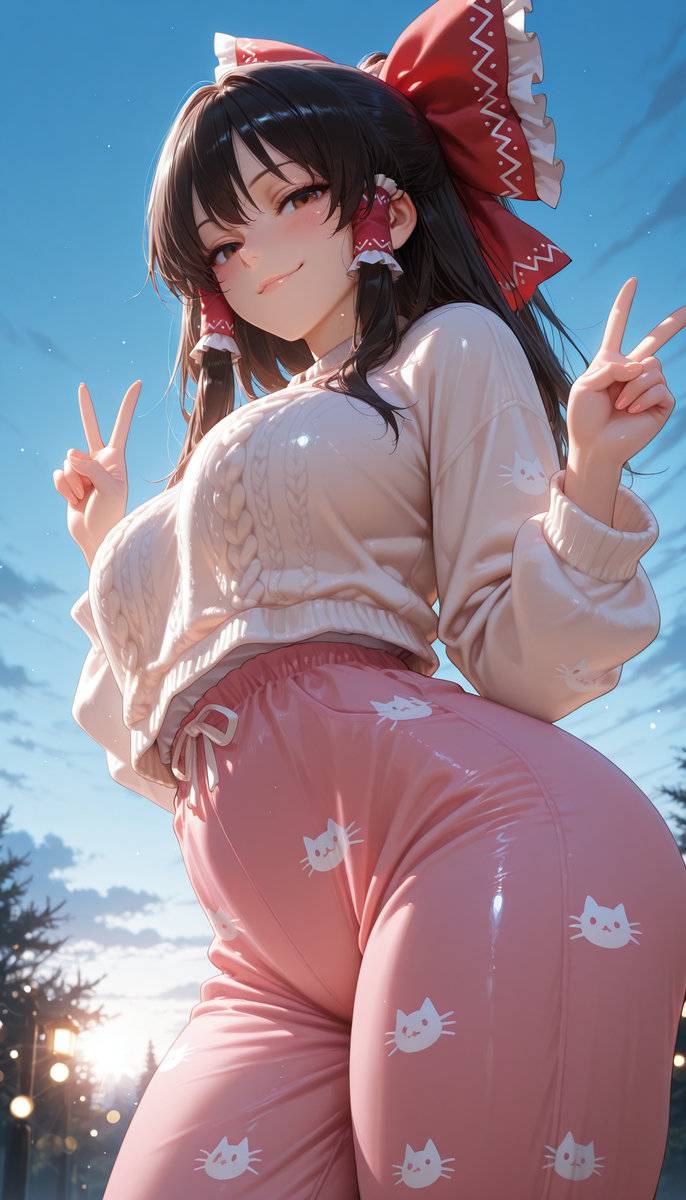 图片[1]-Hakurei Reimu 😍-pixiv插画-作品交流服务