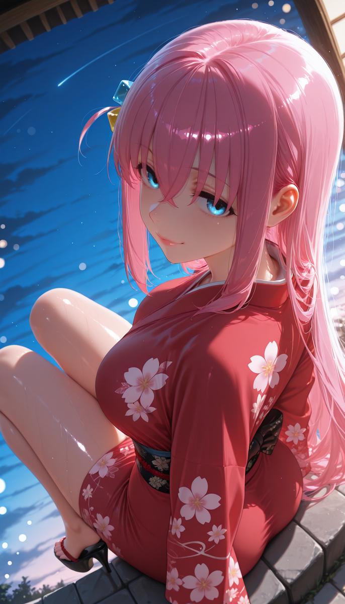 Hitori Gotoh 😍 | Bocchi the Rock-pixiv插画-作品交流服务