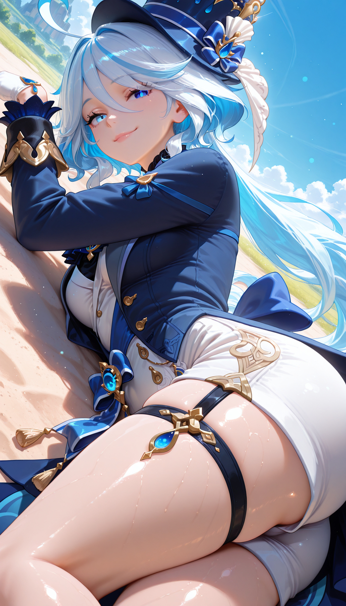 Furina 😍-pixiv插画-作品交流服务