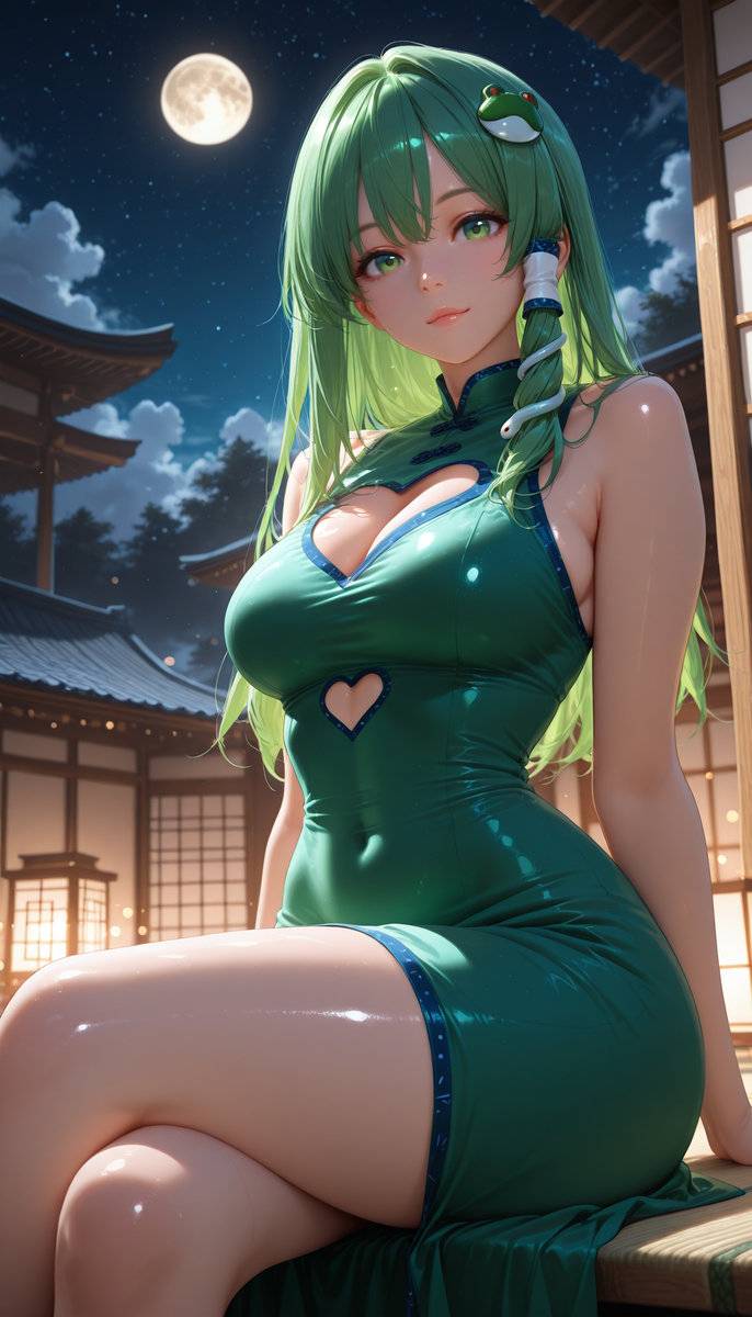 图片[3]-Sanae Kochiya😍-pixiv插画-作品交流服务