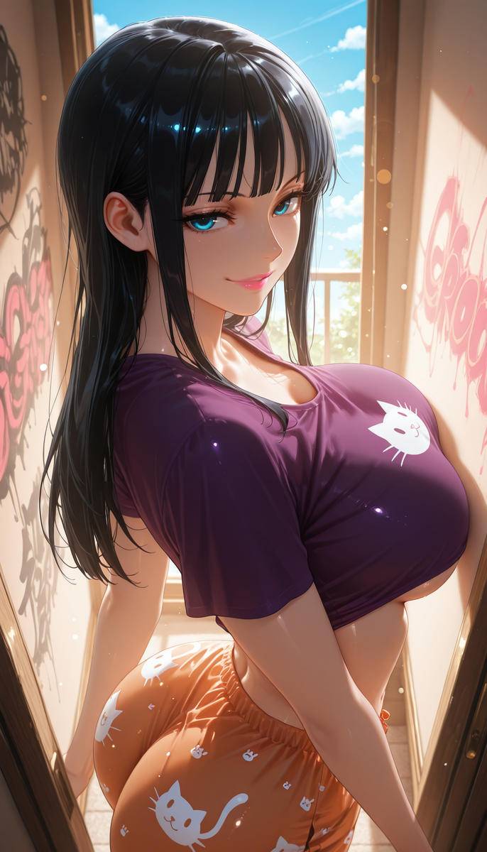 Nico Robin😍-pixiv插画-作品交流服务