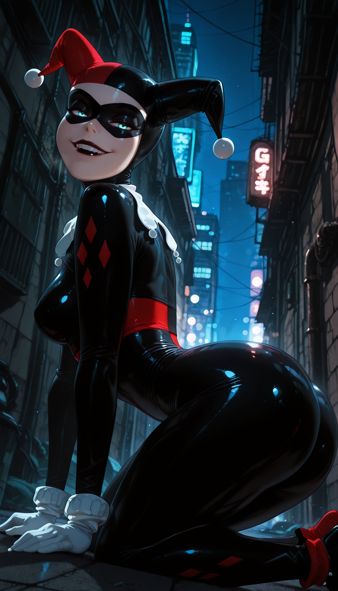 图片[2]-Harley Quinn😍-pixiv插画-作品交流服务