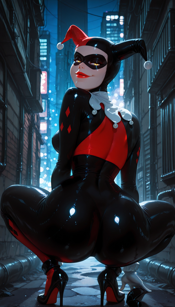 图片[4]-Harley Quinn😍-pixiv插画-作品交流服务