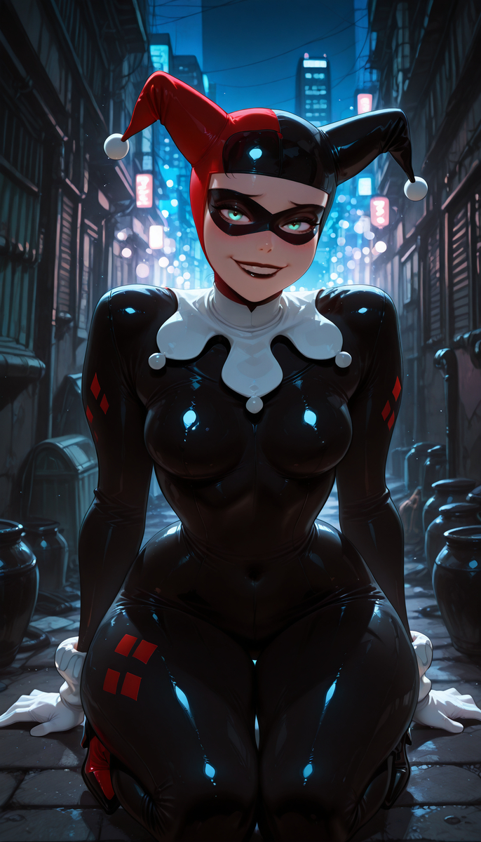 图片[5]-Harley Quinn😍-pixiv插画-作品交流服务