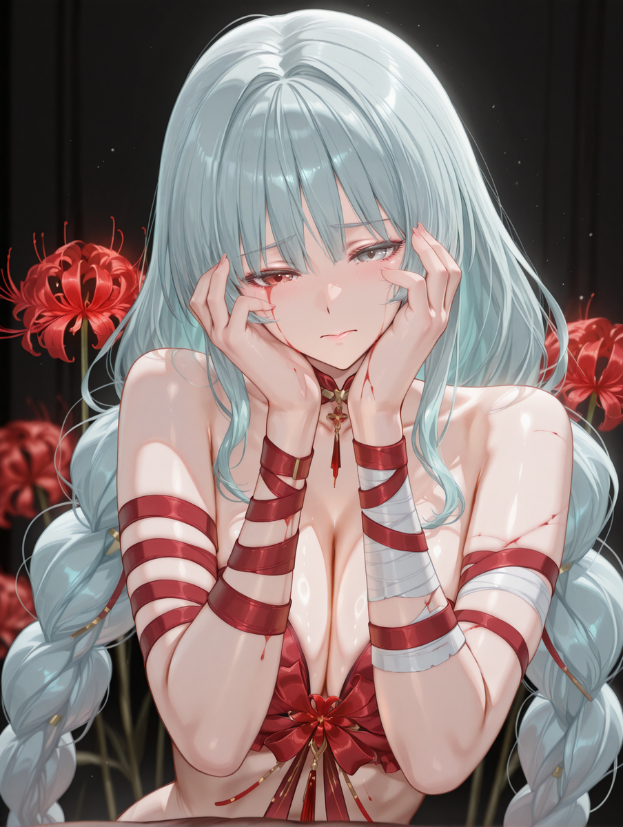 愛情不敵堅持淚 #Phrolova-pixiv插画-作品交流服务