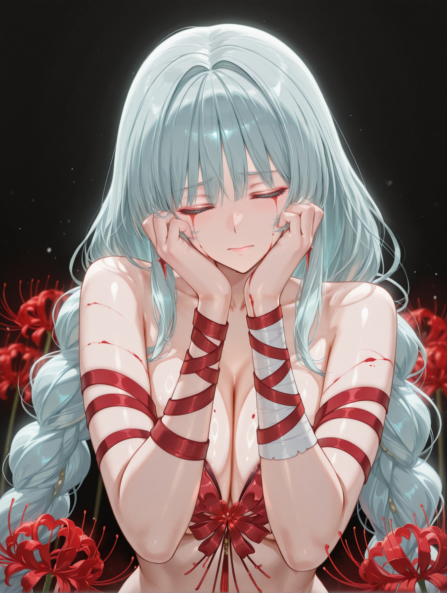 愛情不敵堅持淚 #Phrolova-pixiv插画-作品交流服务