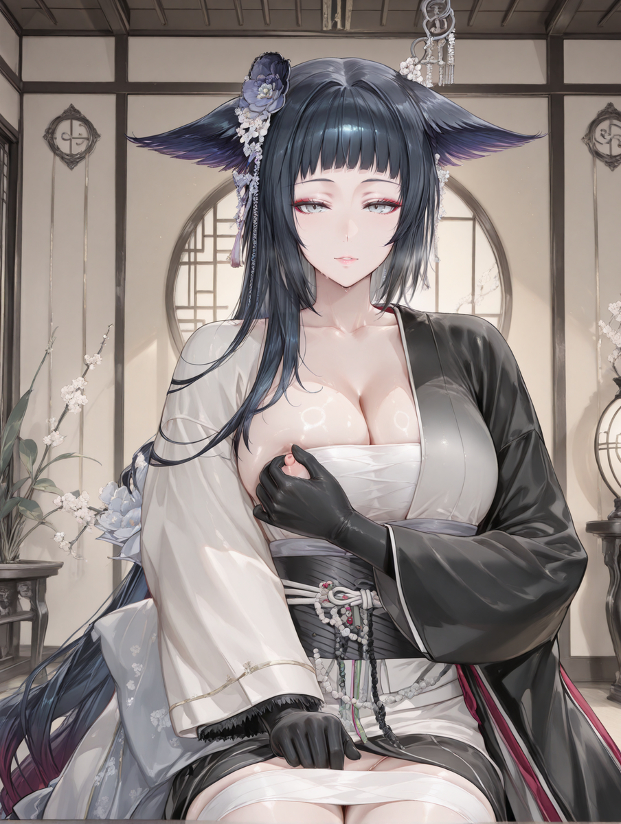 Mio in lust #Arknights-pixiv插画-作品交流服务