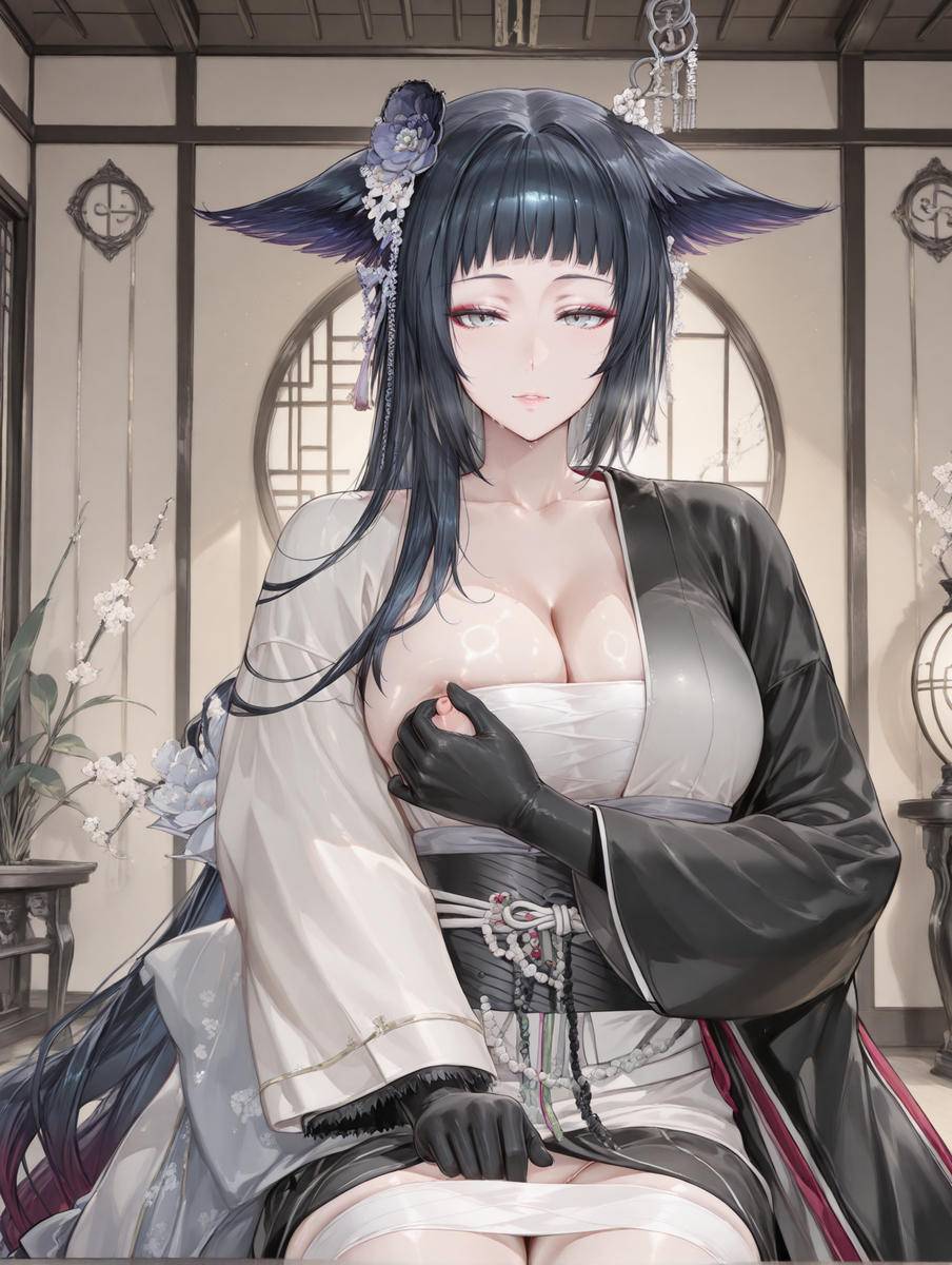 Mio in lust #Arknights-pixiv插画-作品交流服务