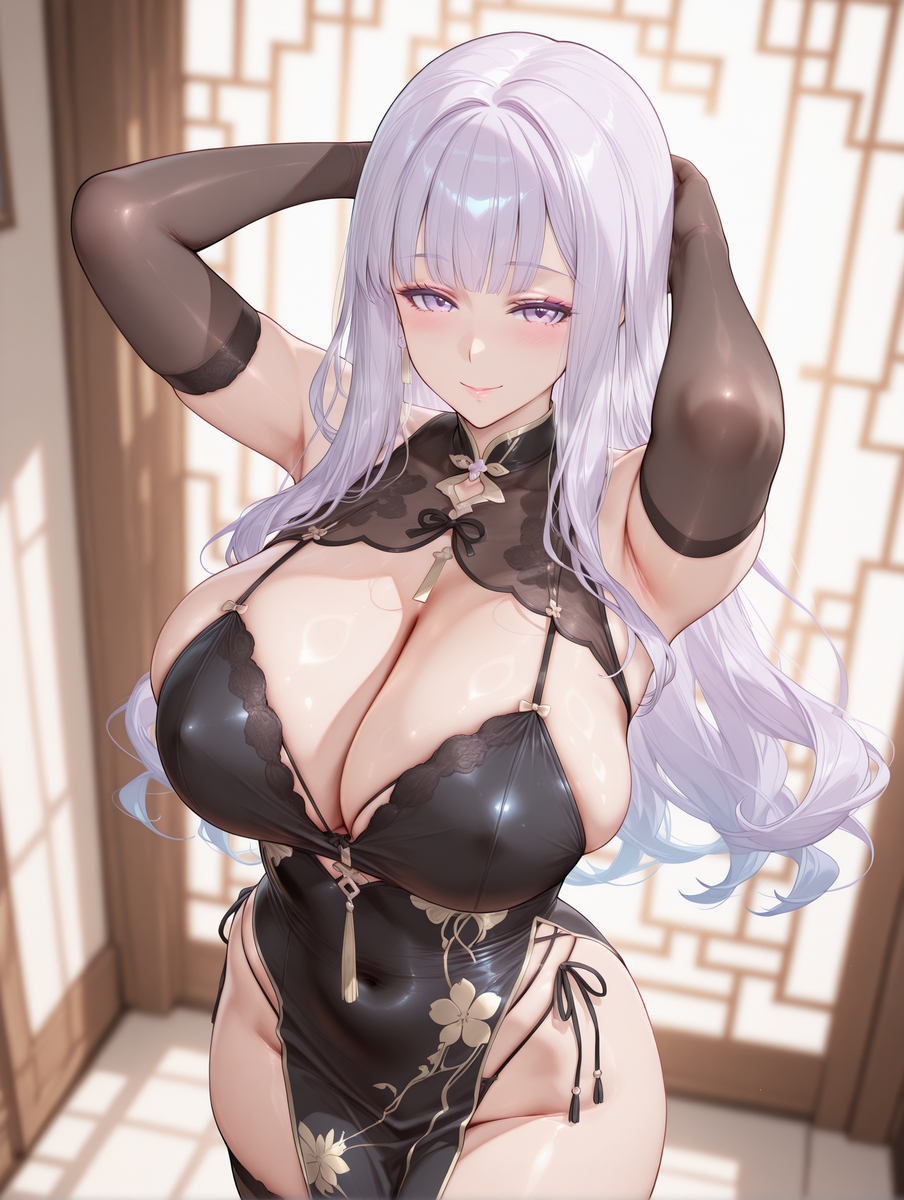 Plymouth china dress-pixiv插画-作品交流服务