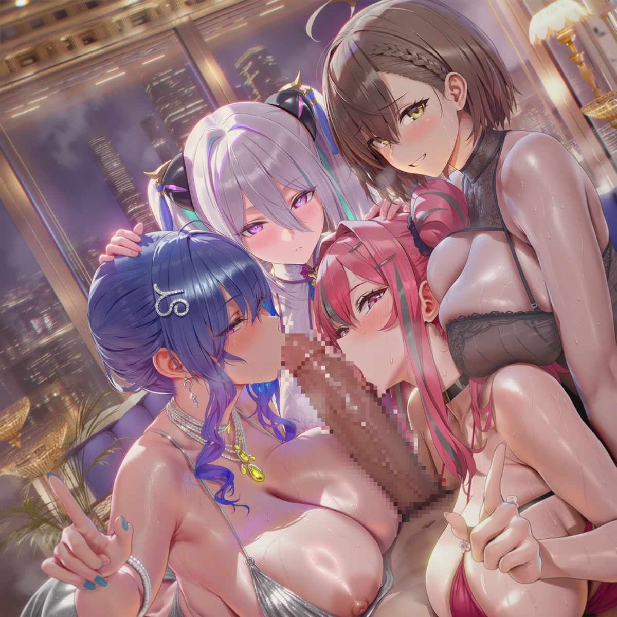 Eagle Union Lust Revelry-pixiv插画-作品交流服务