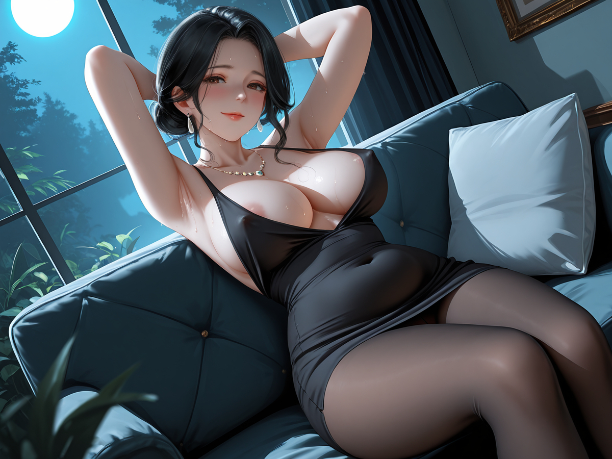 小肚子是熟女最迷人的部位-pixiv插画-作品交流服务