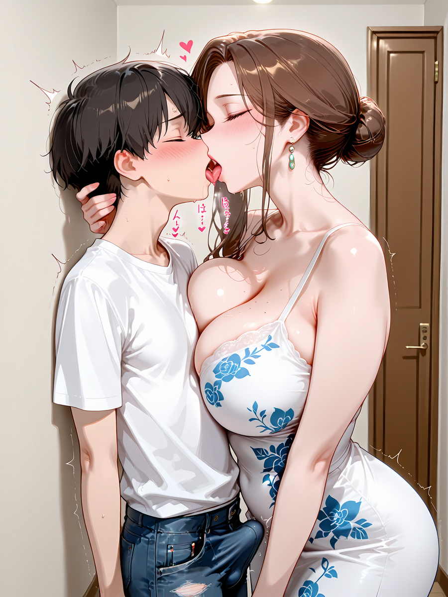 kiss with mam-pixiv插画-作品交流服务