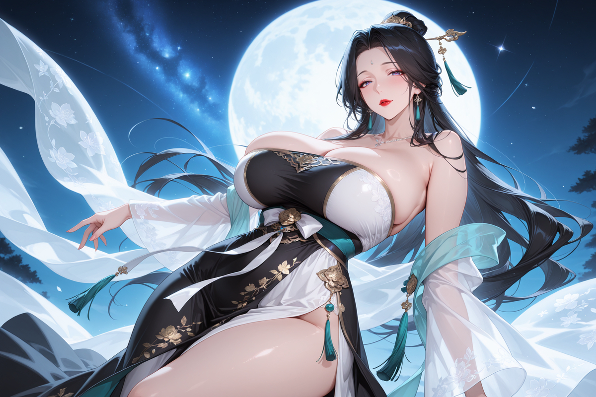 星空下的仙子-pixiv插画-作品交流服务