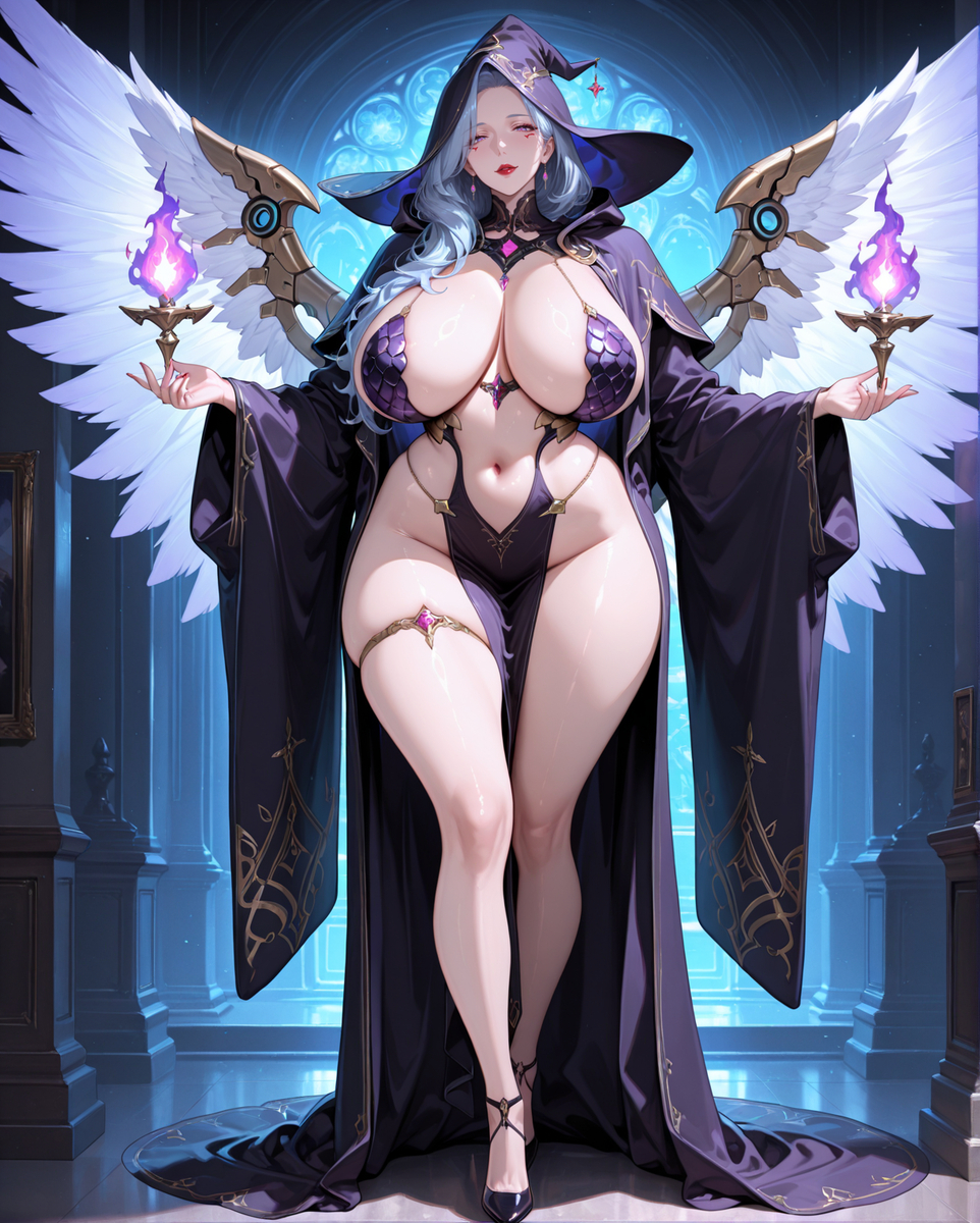 女巫-pixiv插画-作品交流服务