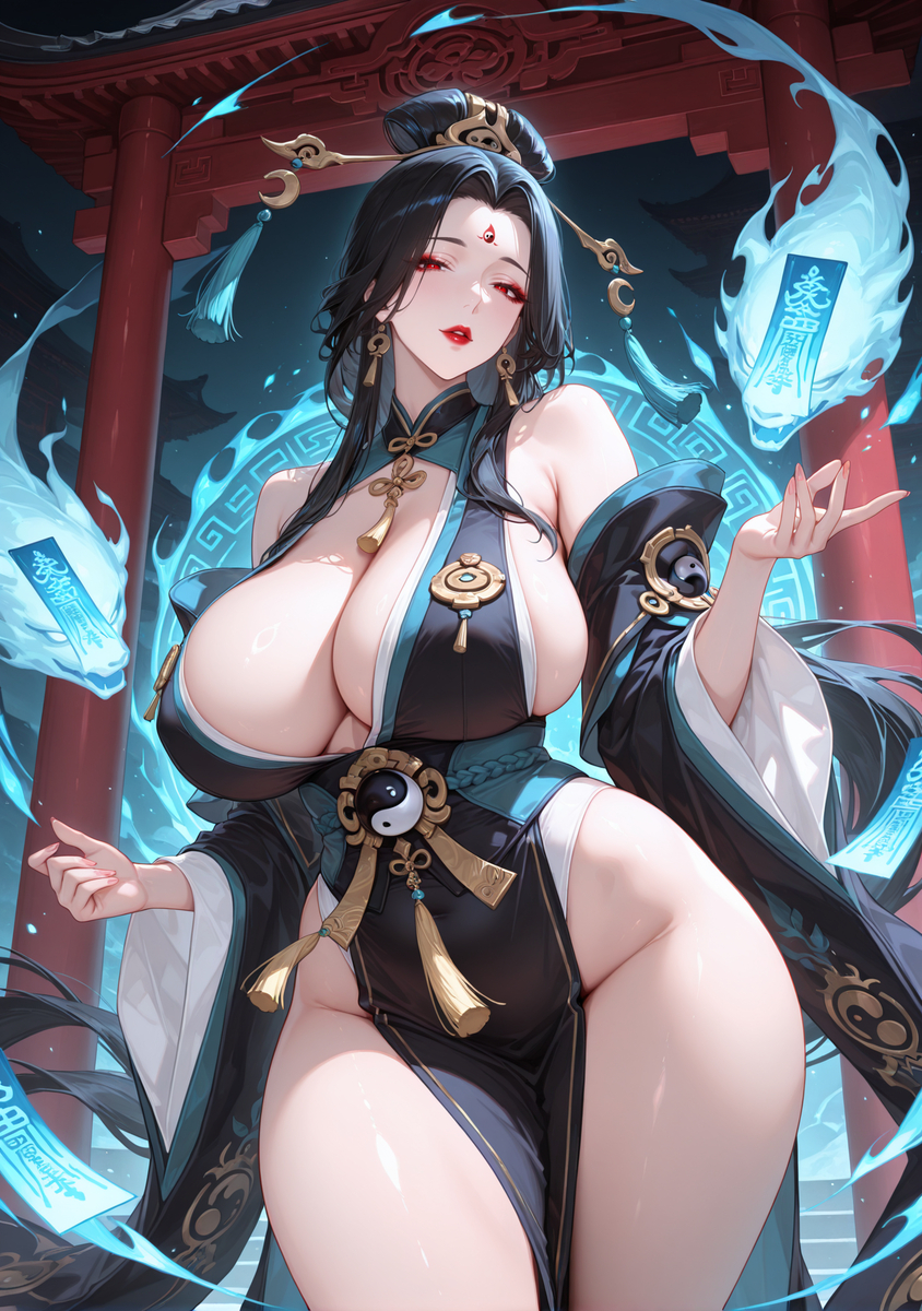 阴阳-pixiv插画-作品交流服务