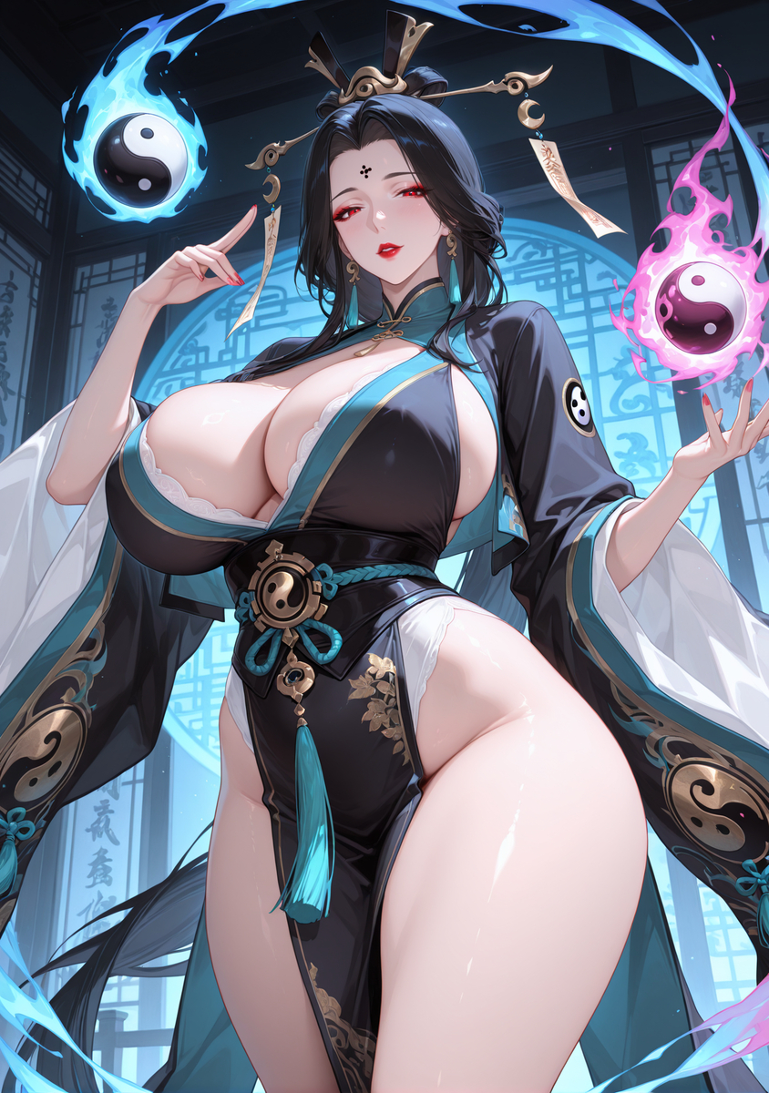 阴阳-pixiv插画-作品交流服务