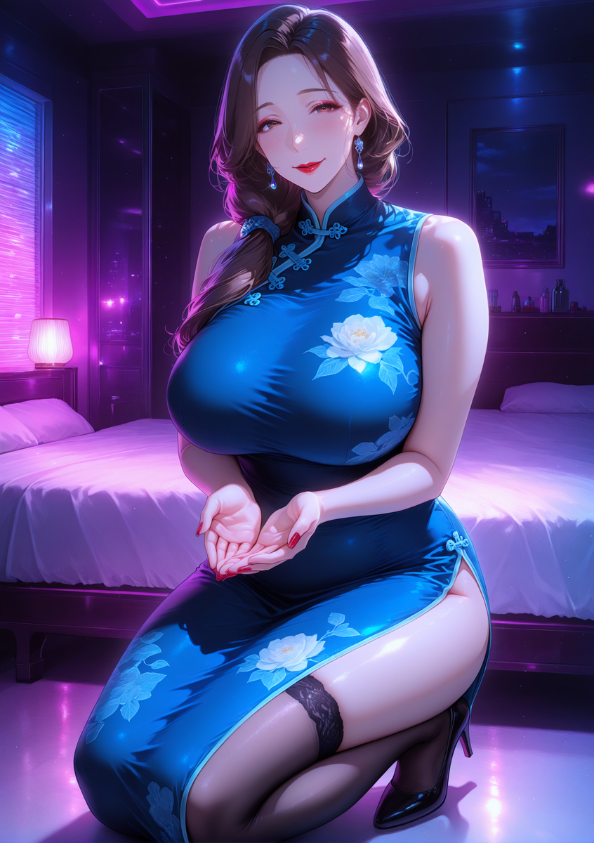 图片[11]-旗袍mom-pixiv插画-作品交流服务