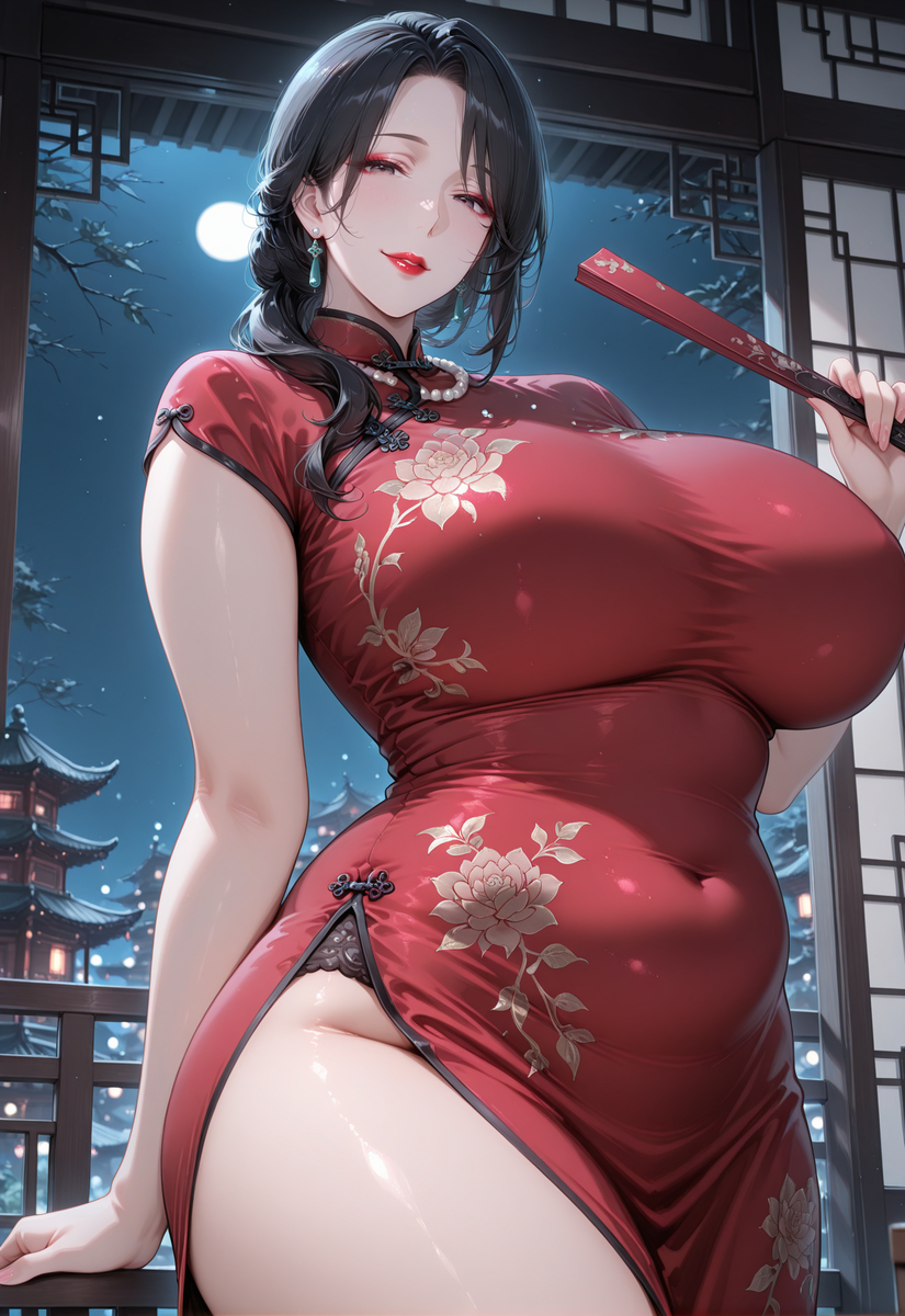 图片[15]-旗袍mom2-pixiv插画-作品交流服务