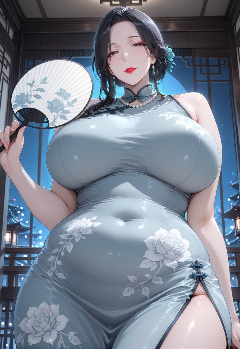 图片[23]-旗袍mom2-pixiv插画-作品交流服务