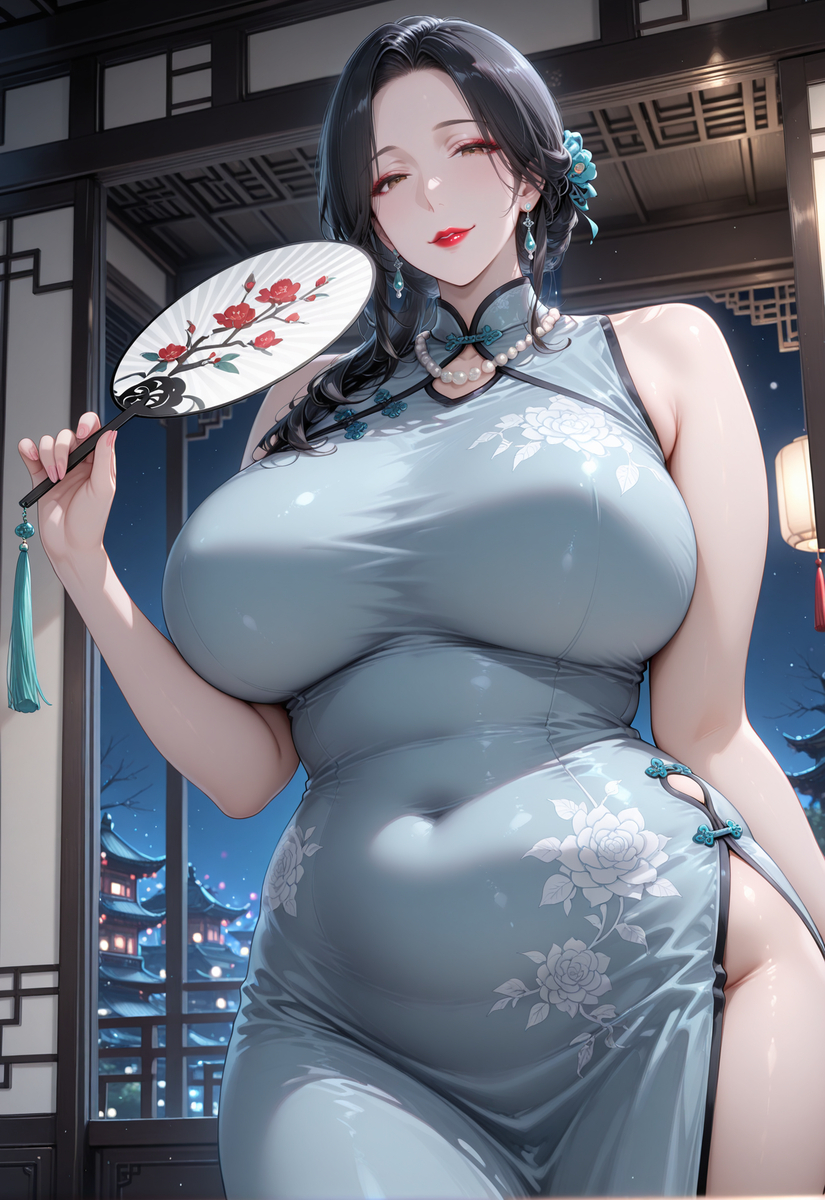 图片[24]-旗袍mom2-pixiv插画-作品交流服务