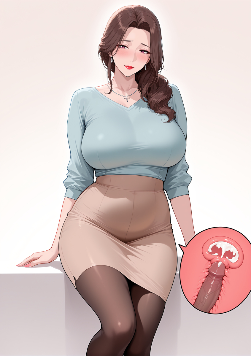 痴女人妻-pixiv插画-作品交流服务