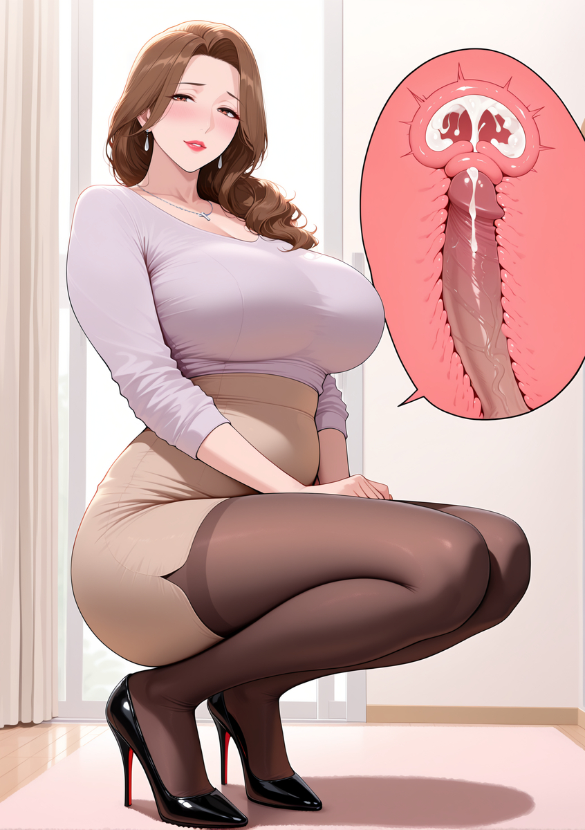 痴女人妻-pixiv插画-作品交流服务