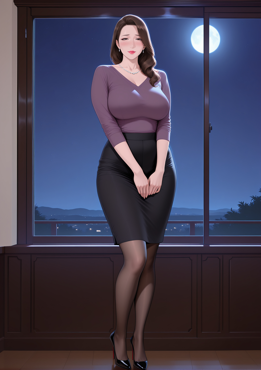 性感人妻-1-pixiv插画-作品交流服务