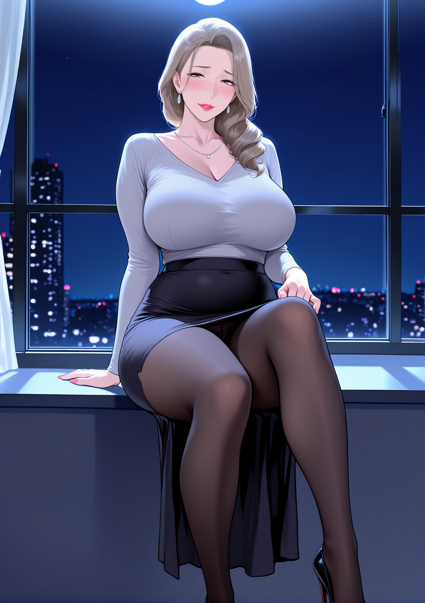 性感人妻-2-pixiv插画-作品交流服务