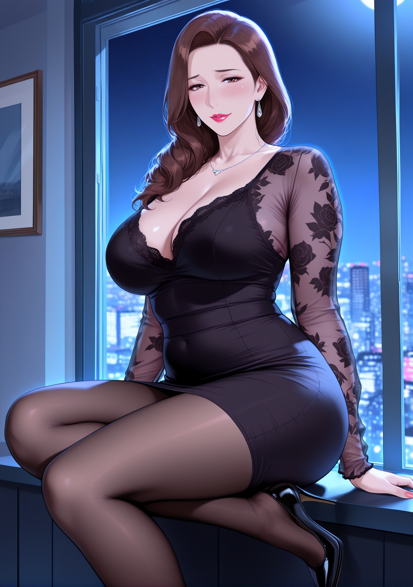 图片[17]-蕾丝是熟女的最佳情趣-pixiv插画-作品交流服务