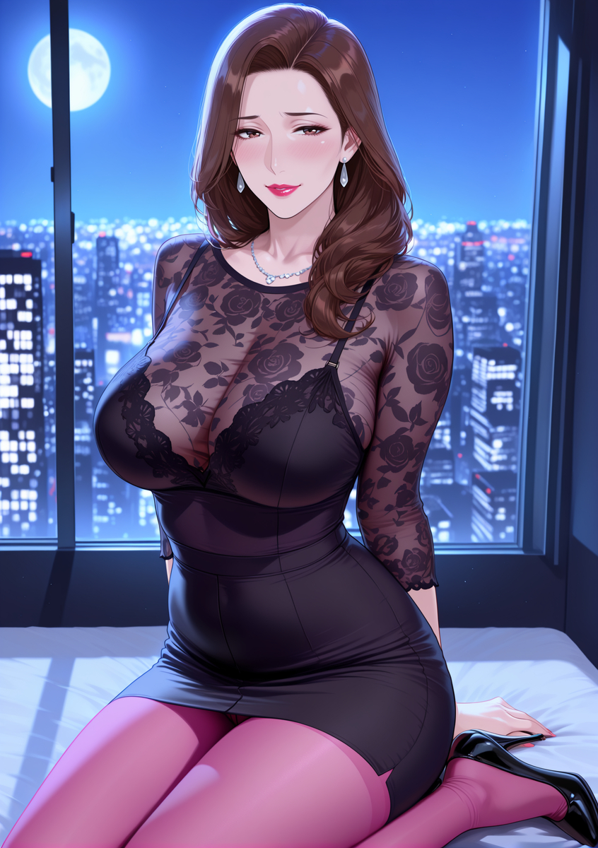 图片[25]-蕾丝是熟女的最佳情趣-pixiv插画-作品交流服务