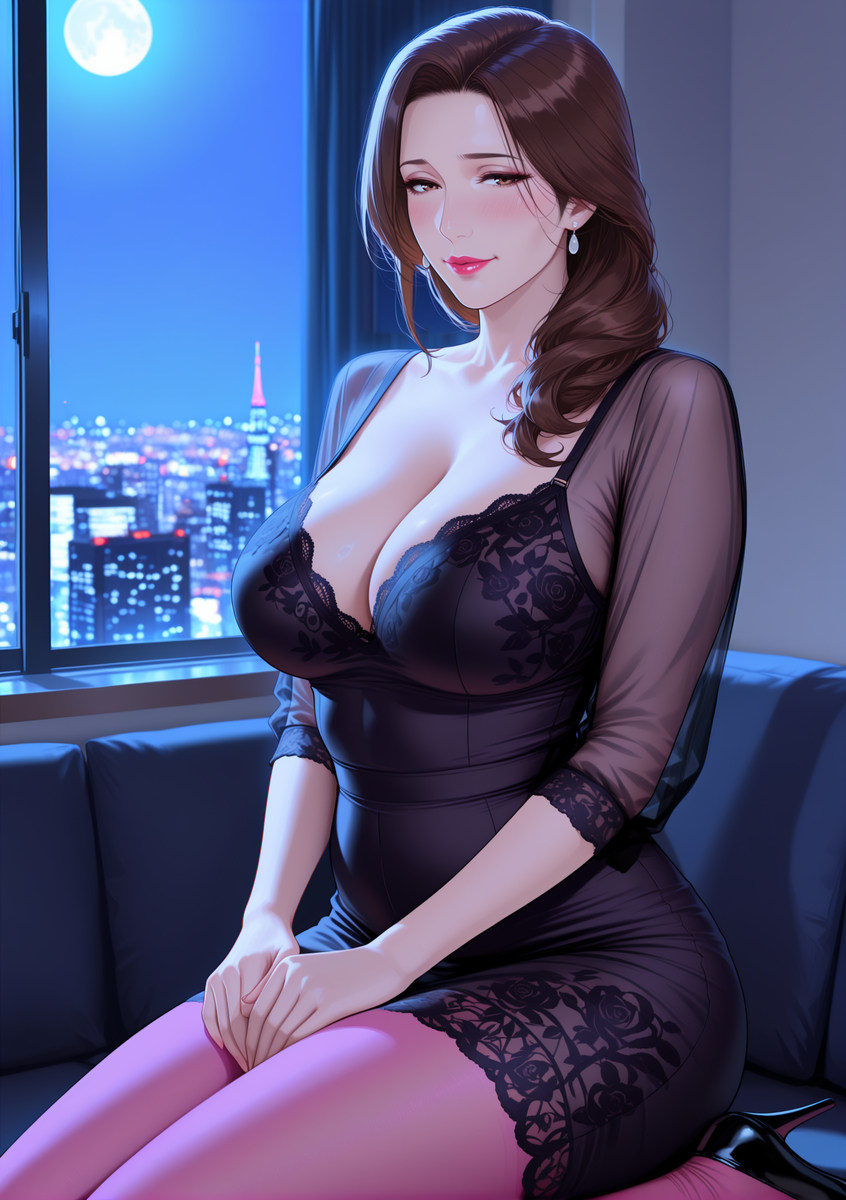 图片[29]-蕾丝是熟女的最佳情趣-pixiv插画-作品交流服务