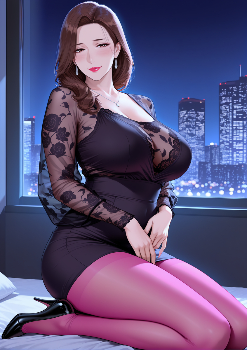 图片[31]-蕾丝是熟女的最佳情趣-pixiv插画-作品交流服务