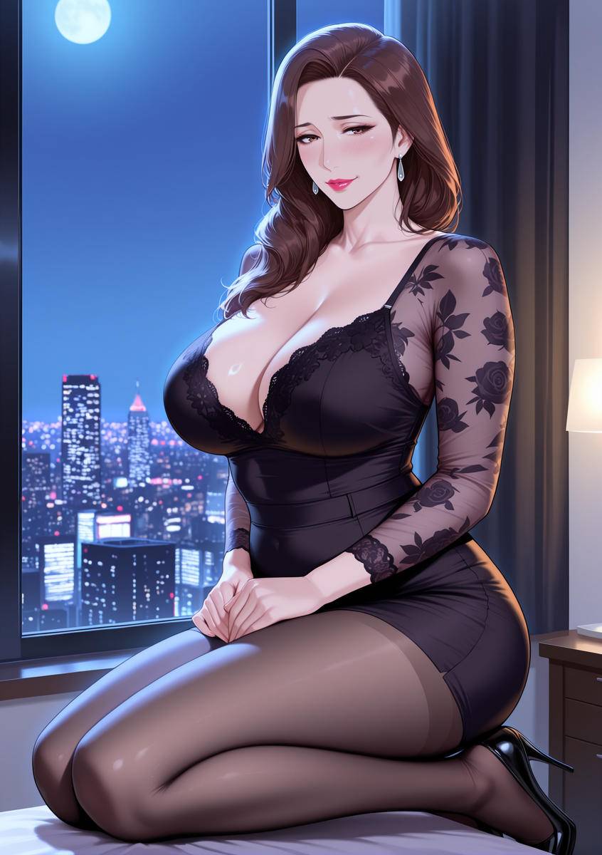 图片[44]-蕾丝是熟女的最佳情趣-pixiv插画-作品交流服务