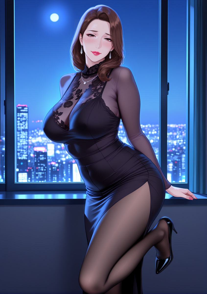 图片[46]-蕾丝是熟女的最佳情趣-pixiv插画-作品交流服务