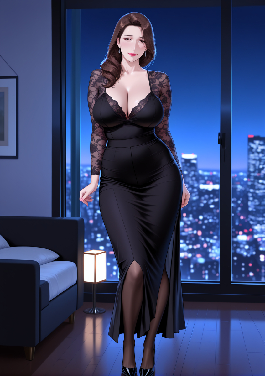 图片[53]-蕾丝是熟女的最佳情趣-pixiv插画-作品交流服务