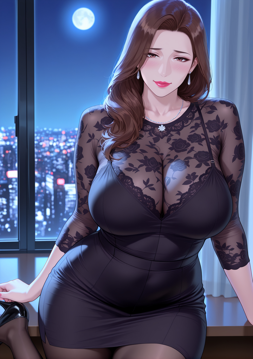 图片[55]-蕾丝是熟女的最佳情趣-pixiv插画-作品交流服务