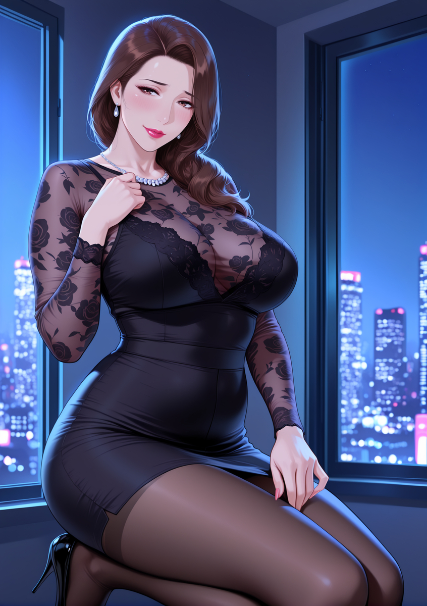 图片[66]-蕾丝是熟女的最佳情趣-pixiv插画-作品交流服务
