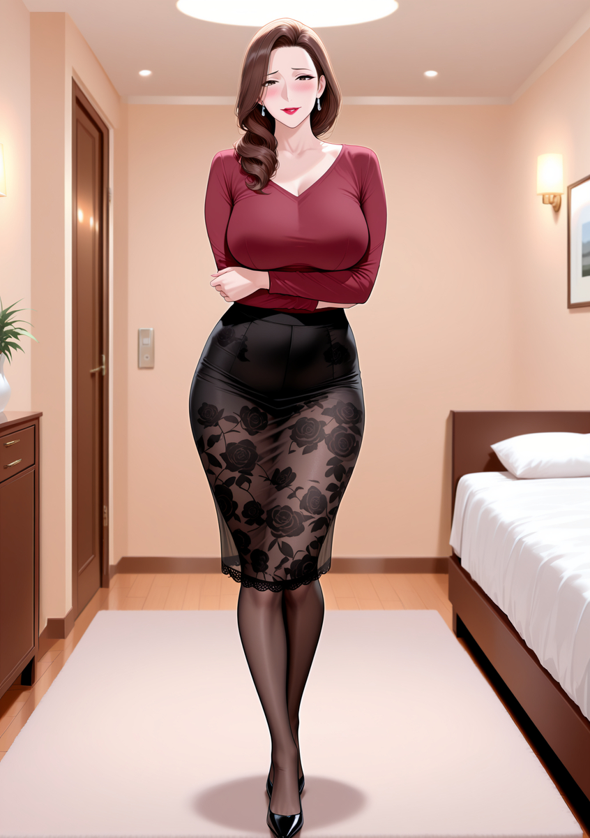 图片[68]-蕾丝是熟女的最佳情趣-pixiv插画-作品交流服务