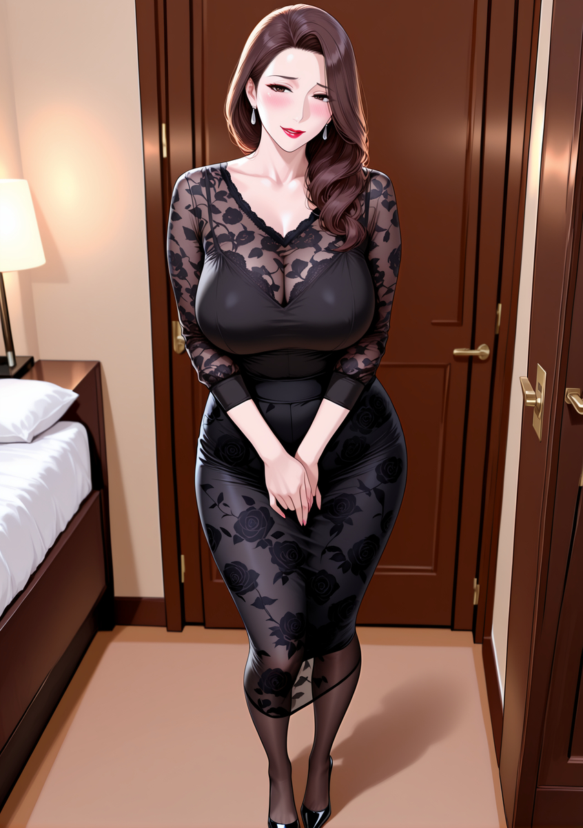 图片[69]-蕾丝是熟女的最佳情趣-pixiv插画-作品交流服务