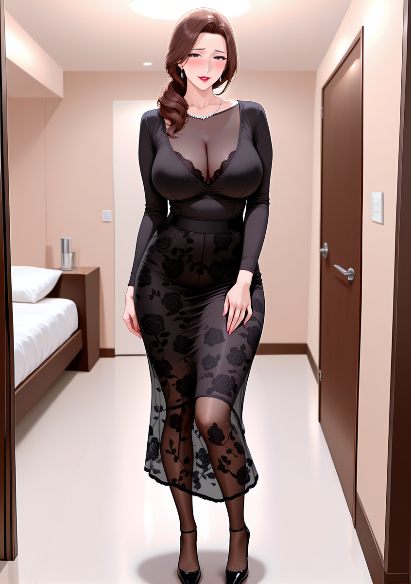 图片[70]-蕾丝是熟女的最佳情趣-pixiv插画-作品交流服务