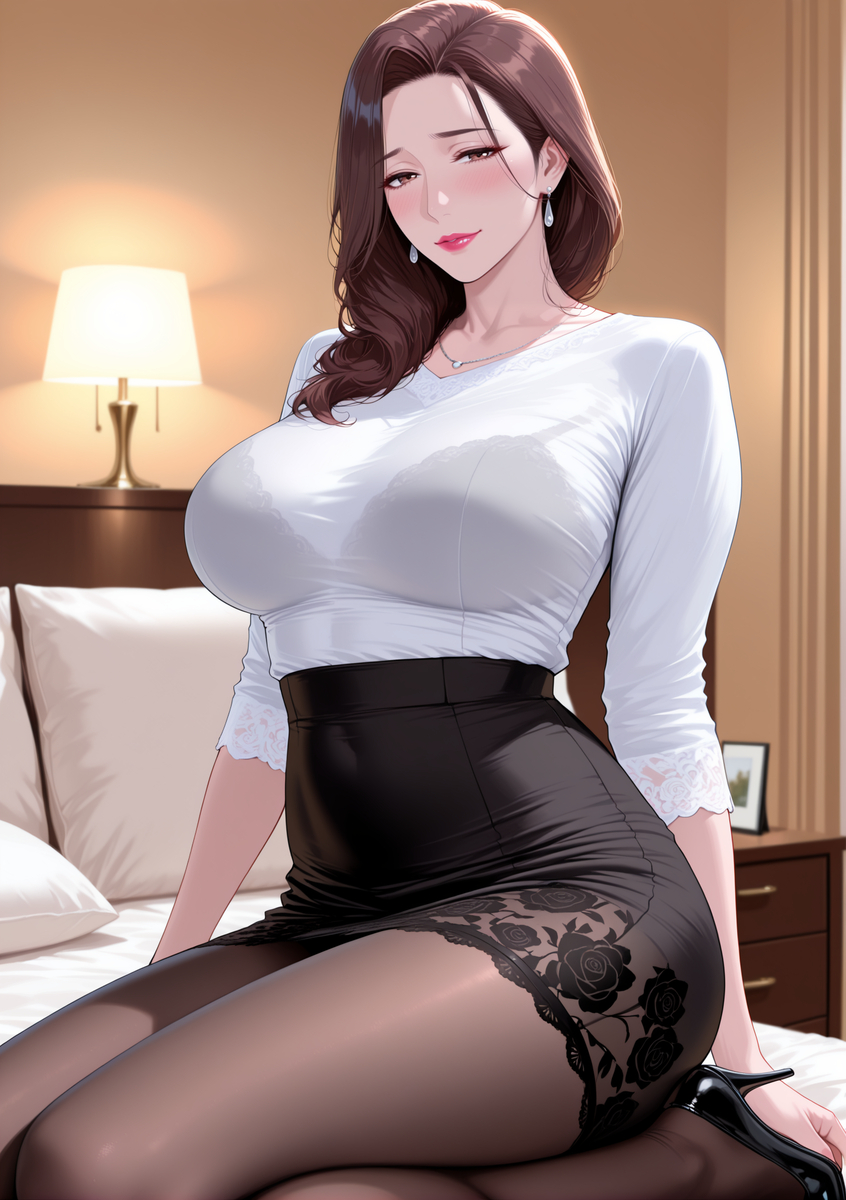 图片[89]-蕾丝是熟女的最佳情趣-pixiv插画-作品交流服务