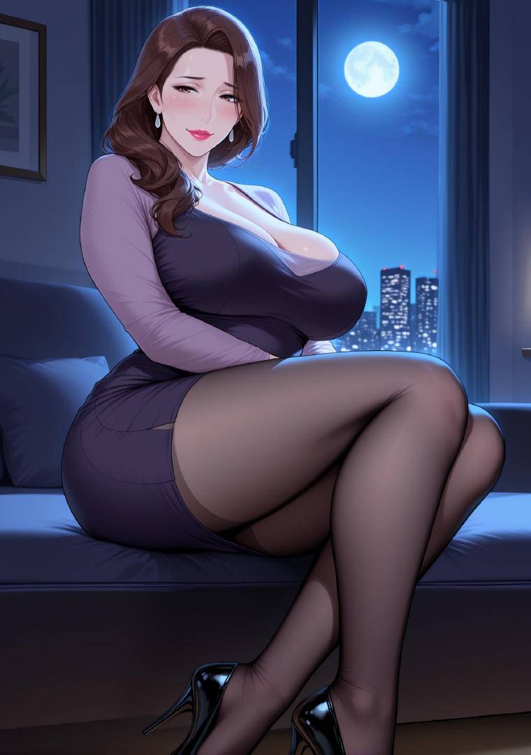 图片[44]-人妻若隐若现的性感内衣-pixiv插画-作品交流服务
