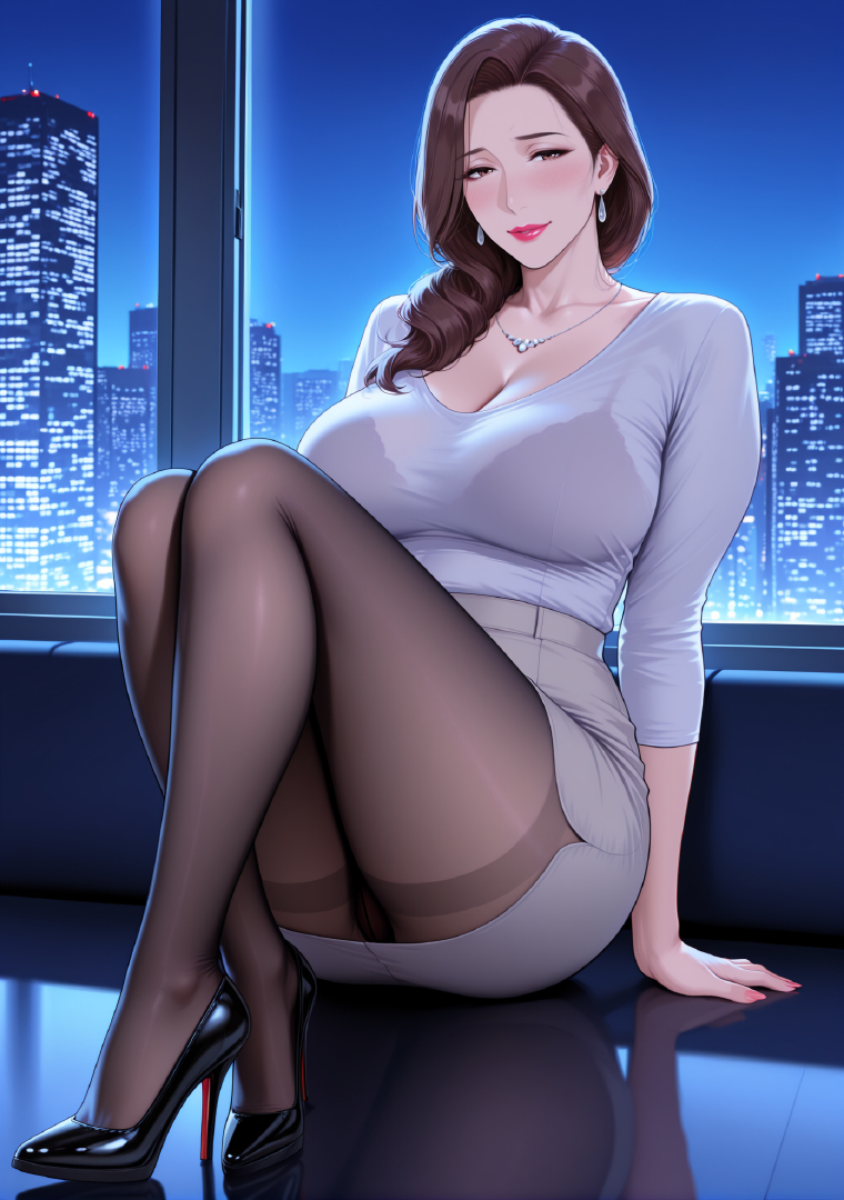 图片[45]-人妻若隐若现的性感内衣-pixiv插画-作品交流服务