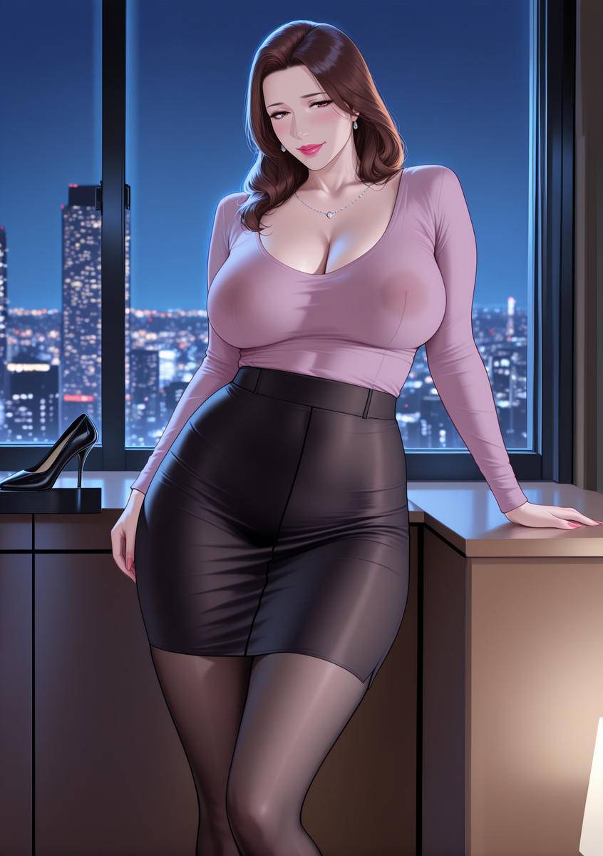 图片[5]-人妻若隐若现的性感内衣-pixiv插画-作品交流服务