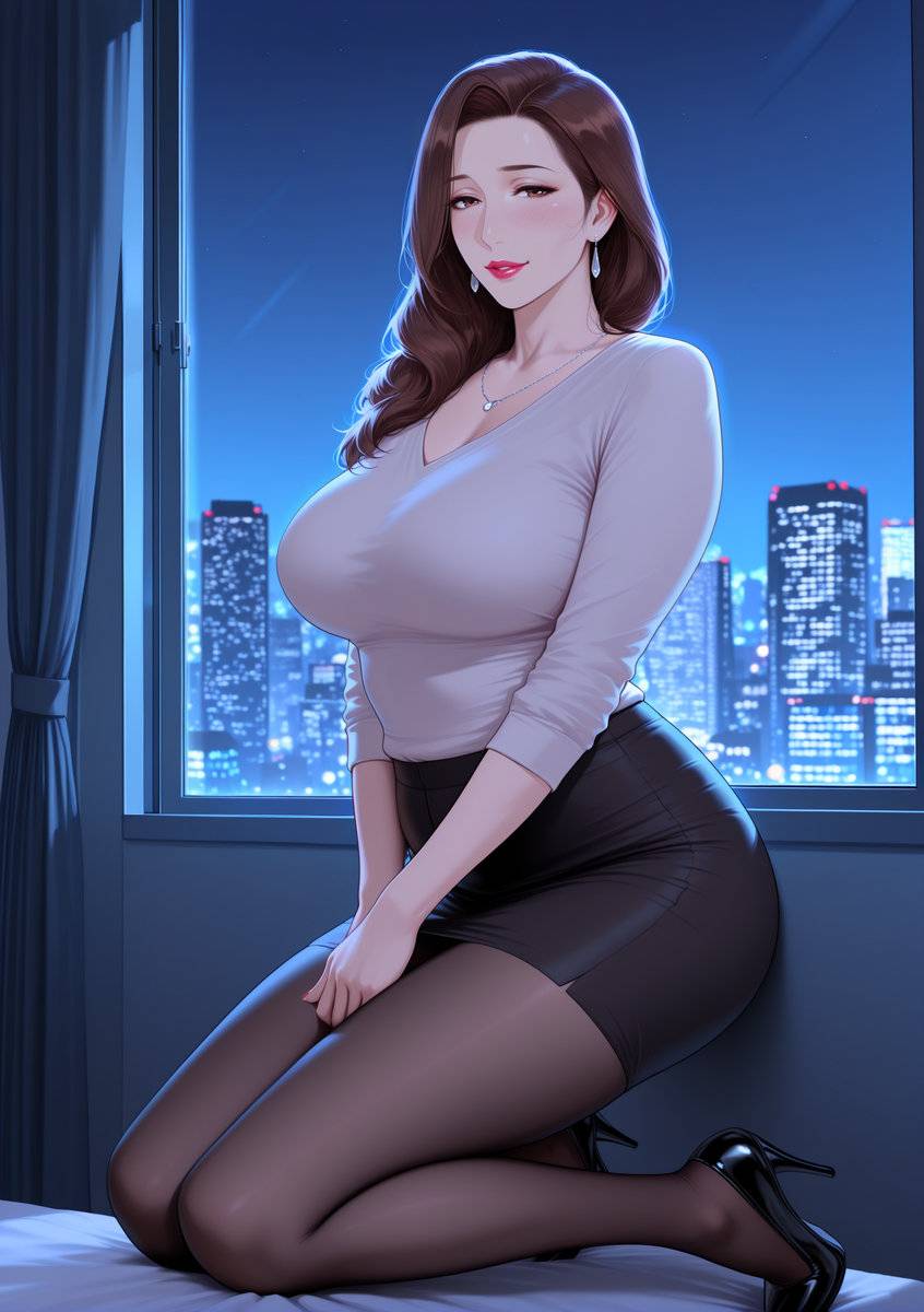 图片[60]-人妻若隐若现的性感内衣-pixiv插画-作品交流服务
